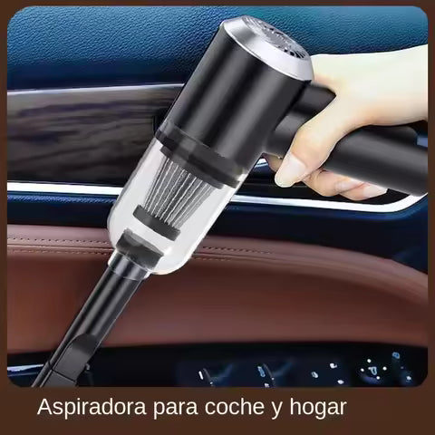 Aspiradora de Mano 3 en 1 Recargable: Compacta, Potente y Portátil